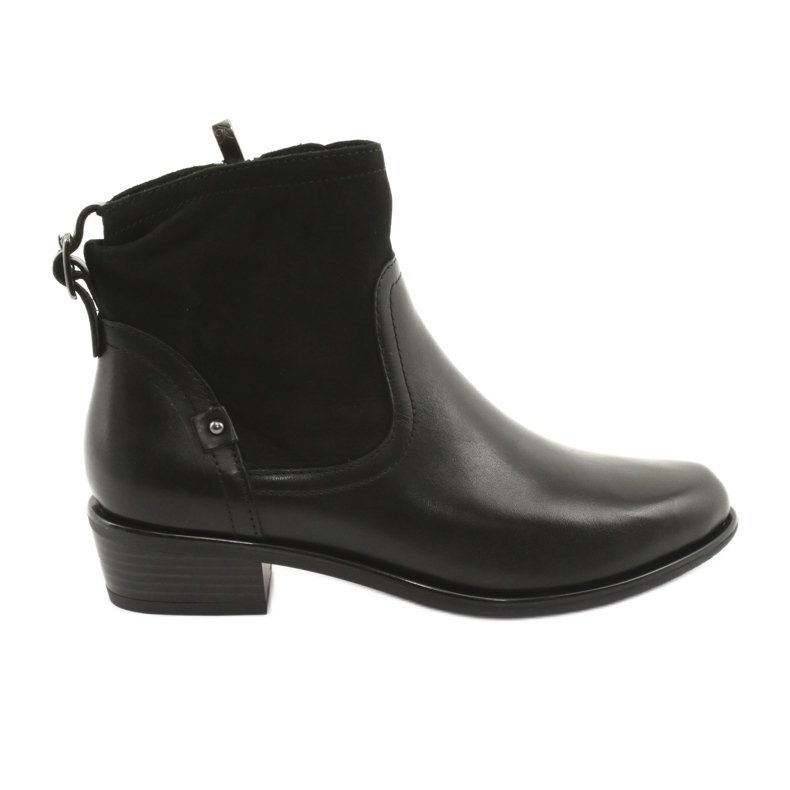 Botas femininas Caprice 25335 pretas preto