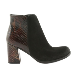 Botas de camurça Viper Gamis 3808 marrom preto