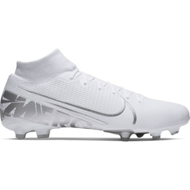 Chuteira Nike Mercurial Superfly 7 Academy FG / MG M AT7946-100 branco branco Chuteira Nike Mercurial Superfly 7 Academy FG / MG M AT7946-100 branco branco