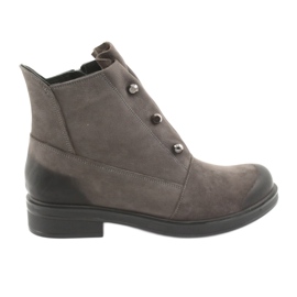 Badura Botas cinza com strass