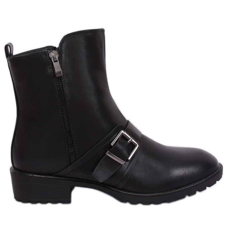 Botas rasas femininas pretas G-160-1 Pretas preto
