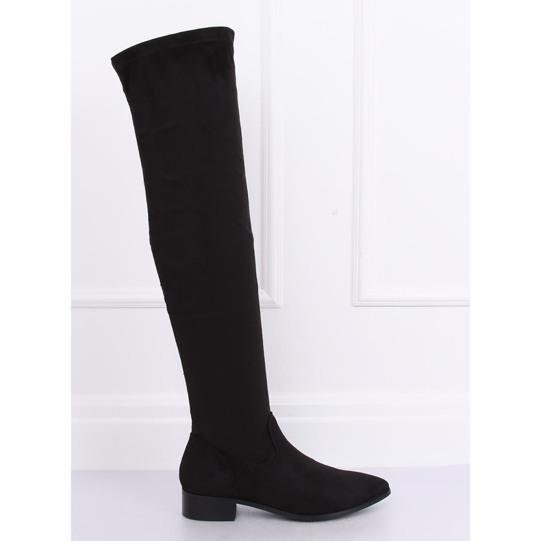 Preto Botas até a coxa preto RB34P Preto