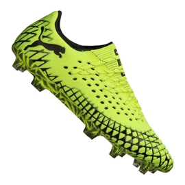 Chuteiras Puma Future 4.1 Netfit Low Fg / Ag M 105730-02 amarelo amarelo