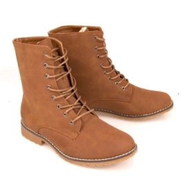 Botas quentes Camelo Militar Q99 marrom