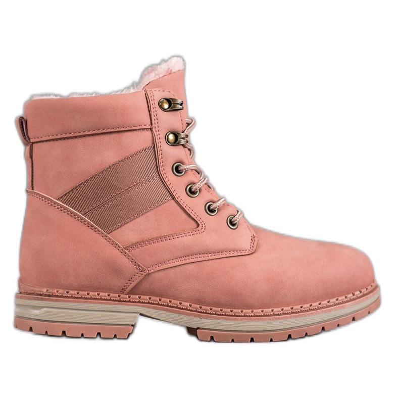 SHELOVET Botas de inverno rosa
