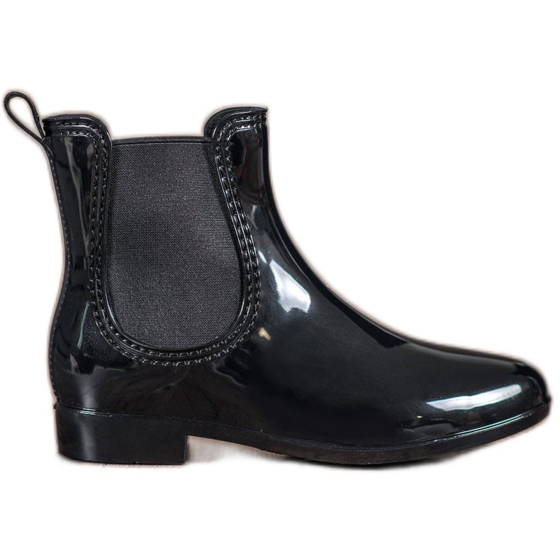 SHELOVET Galochas lacadas preto