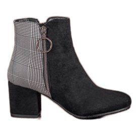 Filippo Botas Com Padrão preto