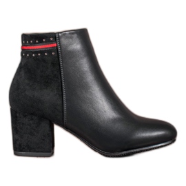 Filippo Botas de salto alto preto Filippo Botas de salto alto preto