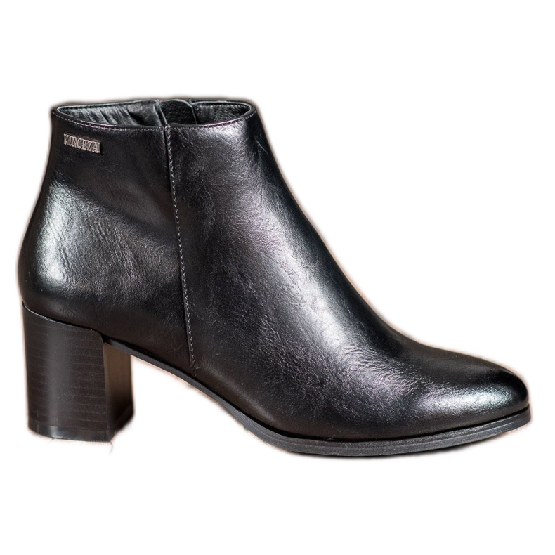 Botas em um post VINCEZA preto Botas em um post VINCEZA preto