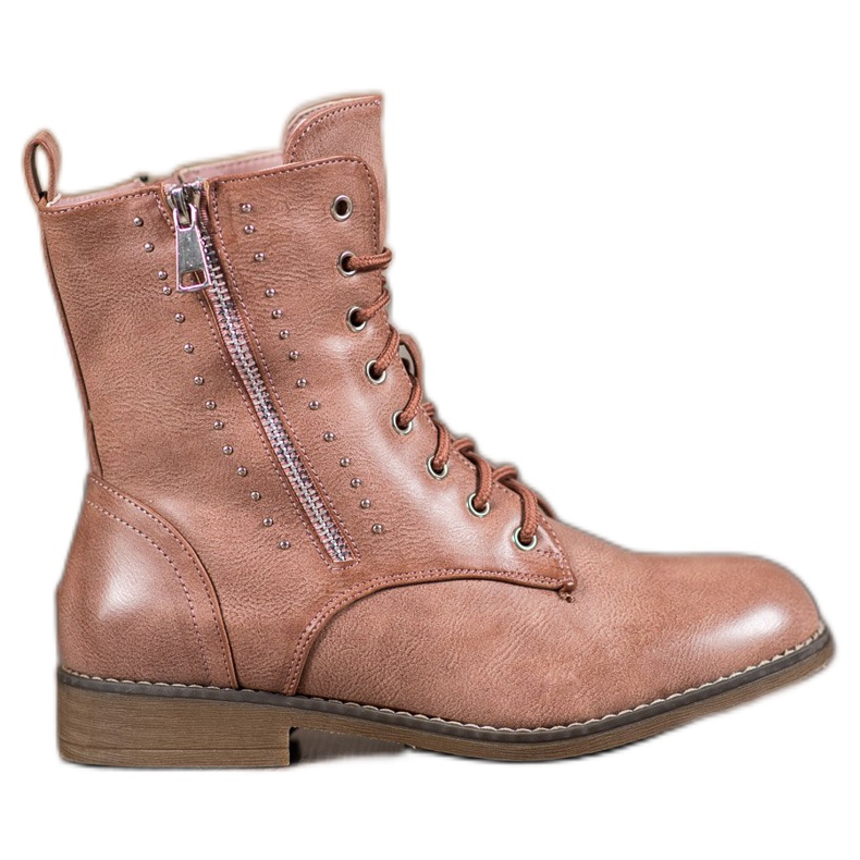 SHELOVET Botas de amarrar castanho SHELOVET Botas de amarrar castanho