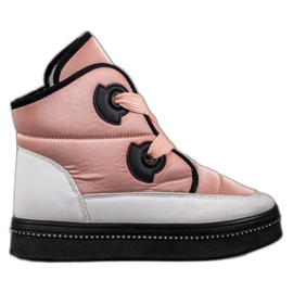 Weide Botas de neve rosa