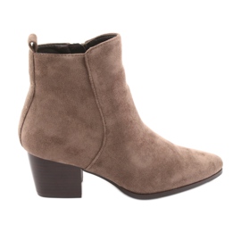 Botas de camurça Taupe Filippo 922 marrom