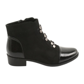 M.Daszyński Botas pretas Jodhpur preto