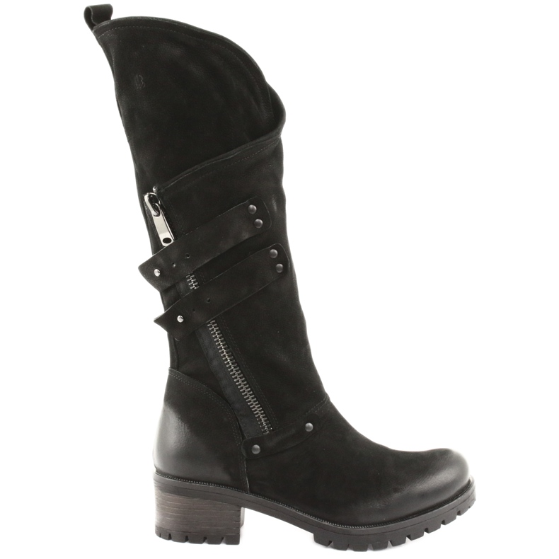 Botas femininas badura preto