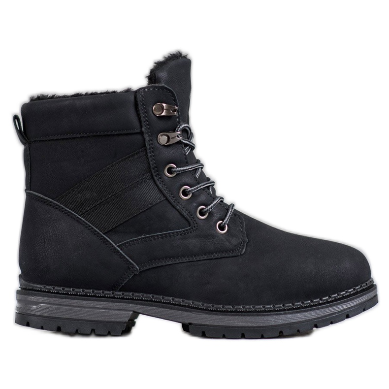SHELOVET Botas pretas de inverno preto