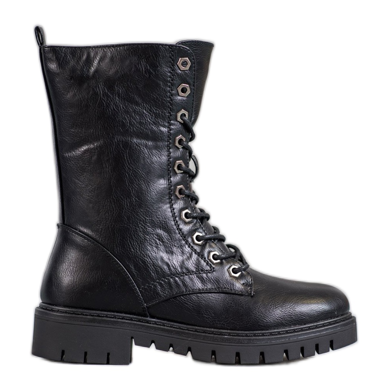SHELOVET Botas Glany Pretas preto