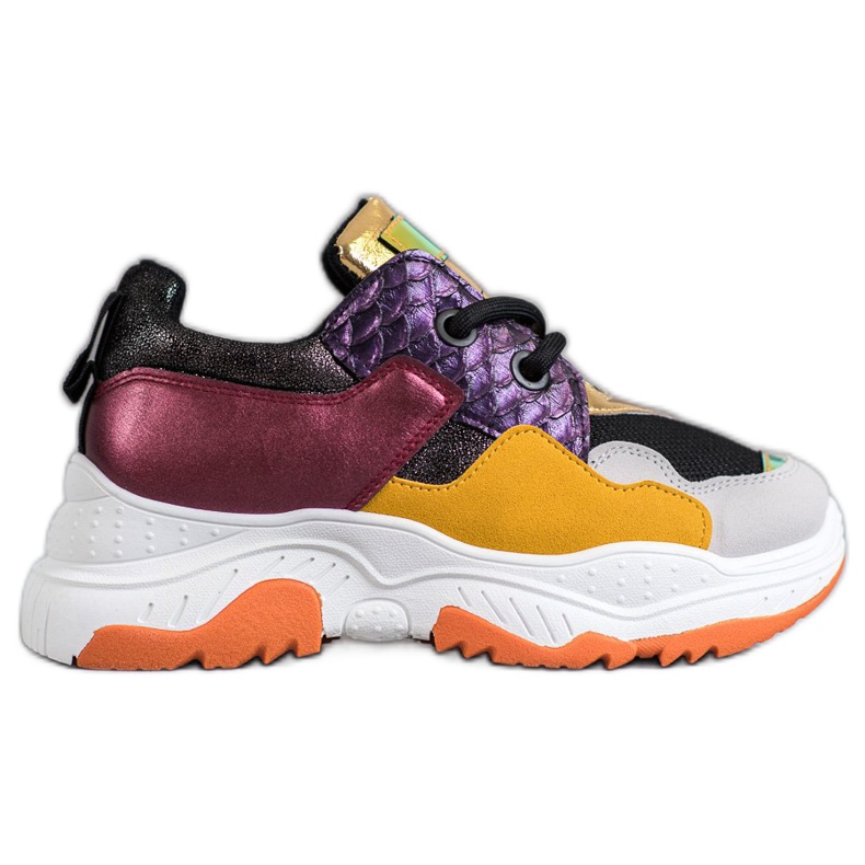 SHELOVET Tênis multicoloridos