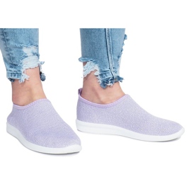 Violet sports Borgonha roxo