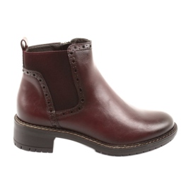Botas Botas Jodhpur Filippo 957 bordô marrom