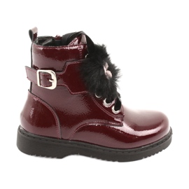 Botas envernizadas de latas Evento 1438 preto vermelho multicolorido