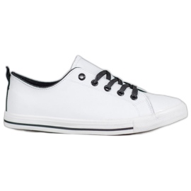 SHELOVET Tênis Confortáveis branco SHELOVET Tênis Confortáveis branco