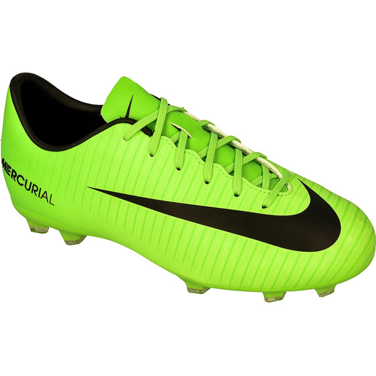 Chuteira online mercurial verde