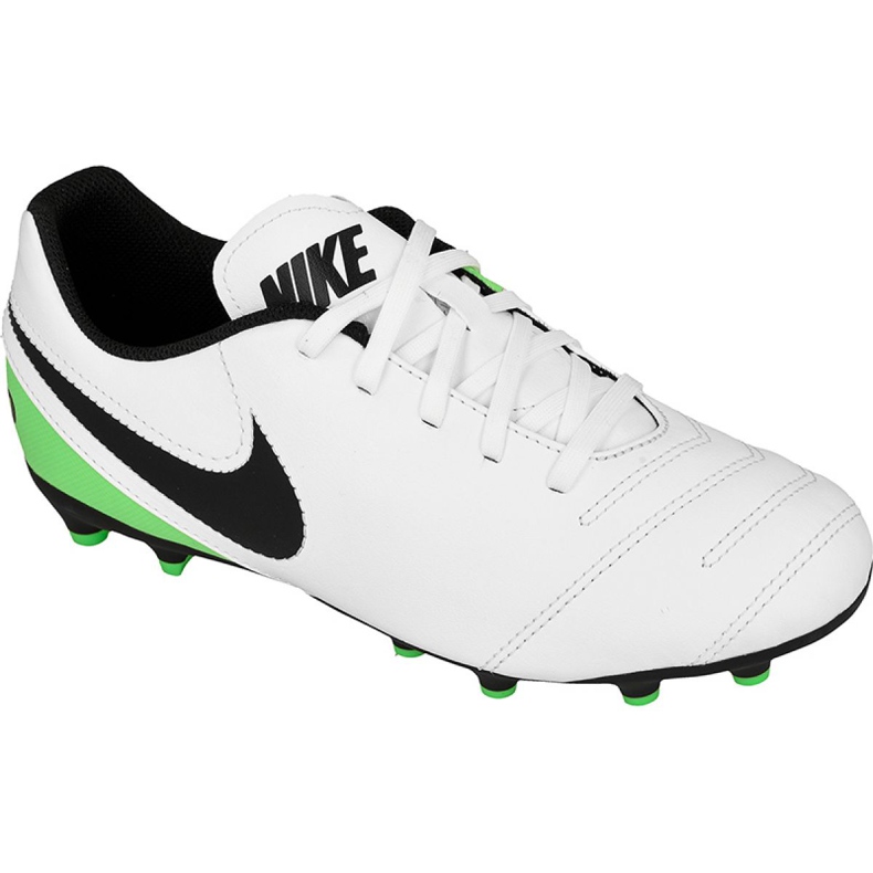 Chuteiras Nike Tiempo Rio Iii Fg Jr 819195-103 multicolorido branco