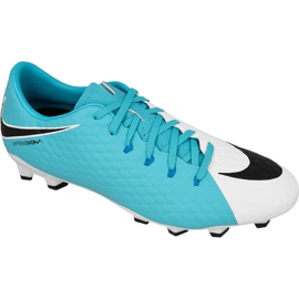 Chuteiras Nike Hypervenom Phelon Iii Fg M 852556-104 multicolorido azul