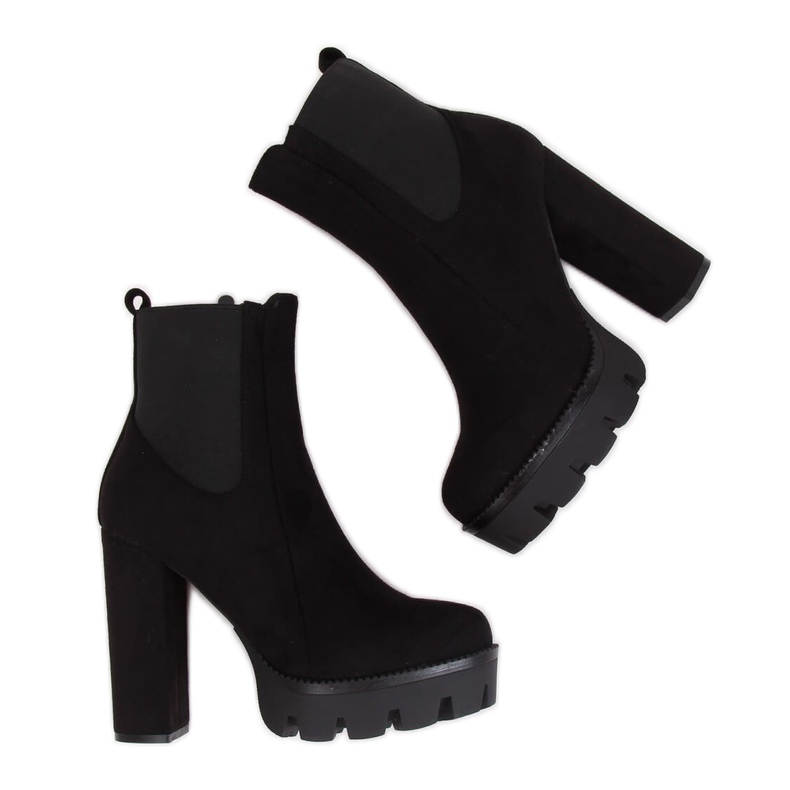 Botas pretas Chelsea pretas BM282 Black Ii Genre preto