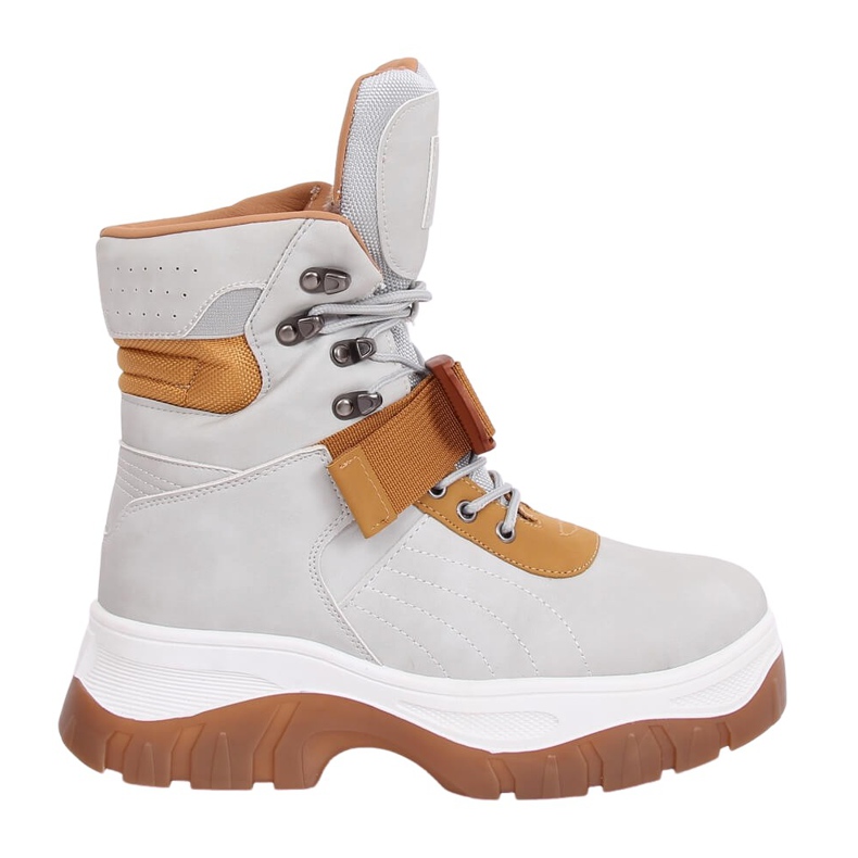 Sapatos cinza HE117P cinza