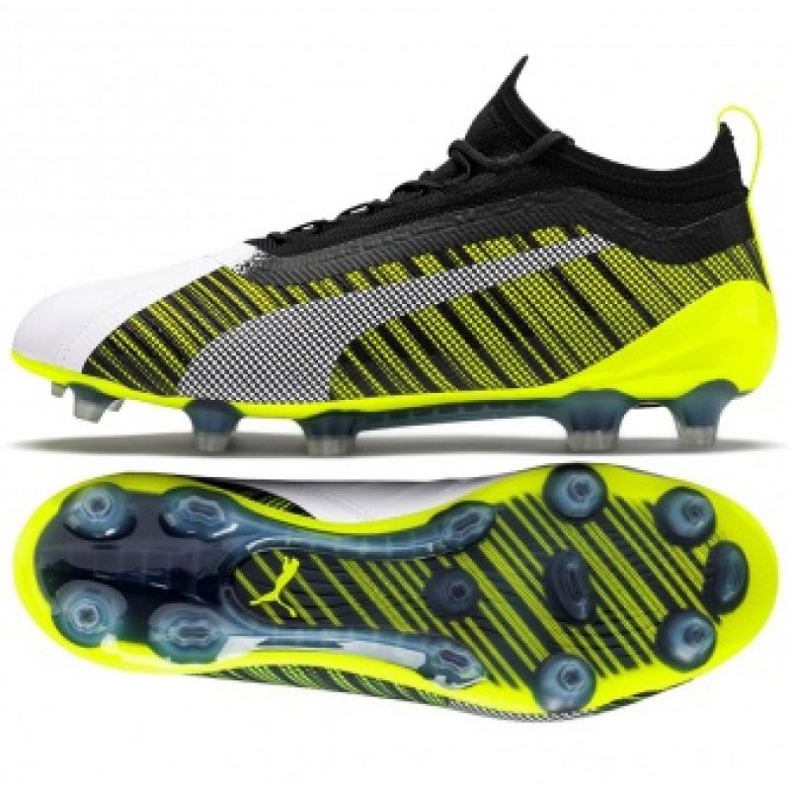 Puma One 5.1 FG / AG M 105578 03 chuteiras amarelo amarelos