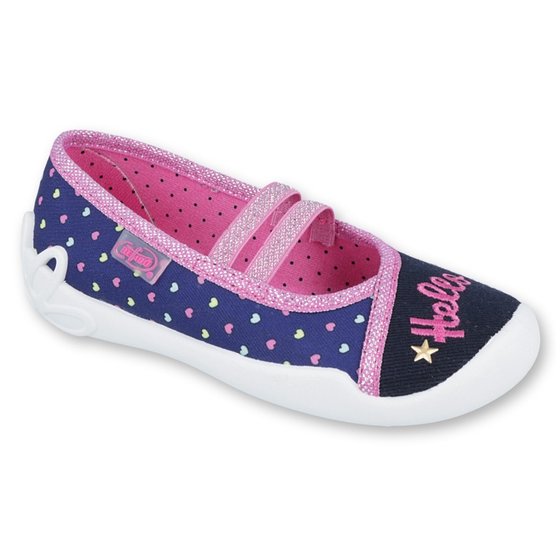 Calçados infantis Befado 116X255 azul marinho azul