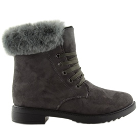 Botas isoladas cinza MP-37 cinza