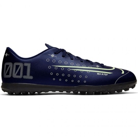 Chuteiras Nike Mercurial Vapor 13 Club Mds Tf M CJ1305-401 azul marinho azul marinho