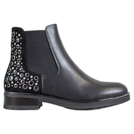 Filippo Botas femininas negras preto Filippo Botas femininas negras preto