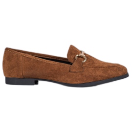 Mocassins de camurça VICES marrom