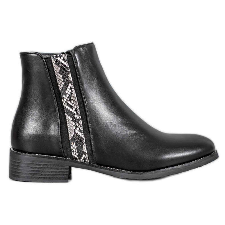 Filippo Botas elegantes com estampa de cobra preto Filippo Botas elegantes com estampa de cobra preto