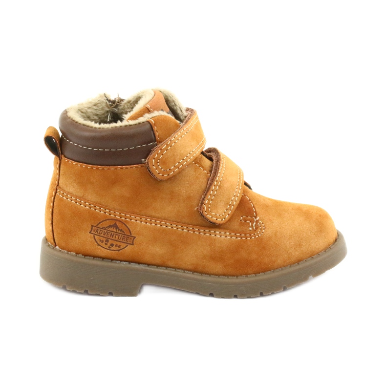 Botas de madeira com camelo Velcro American Club GC43 castanho Botas de madeira com camelo Velcro American Club GC43 castanho