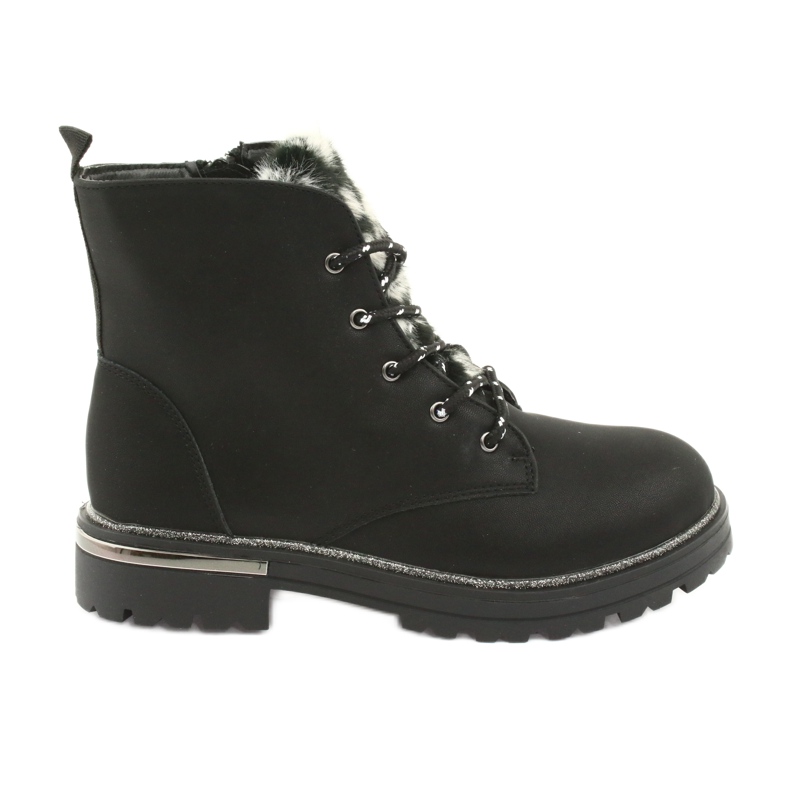 American Club Botas pretas botas gc33 preto