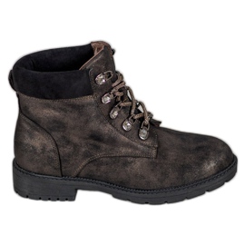 Botas brilhantes VICES marrom