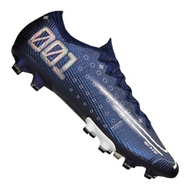 Chuteiras de futebol Nike Vapor 13 Elite Mds AG-Pro M CJ1294-401 azul-marinho marinha