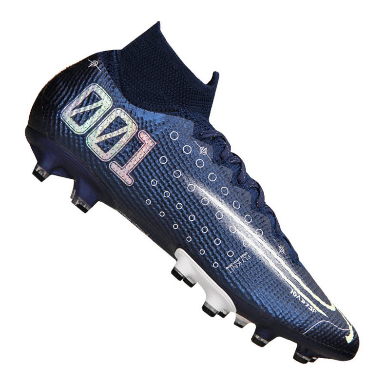 Chuteiras Nike Superfly 7 Elite Mds AG-Pro M CK0012-401 azul marinho azul marinho