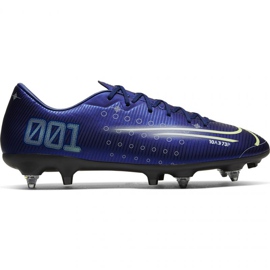 Chuteiras de futebol Nike Mercurial Vapor 13 Academy Mds SG-PRO M CJ9986-401 marinha azul