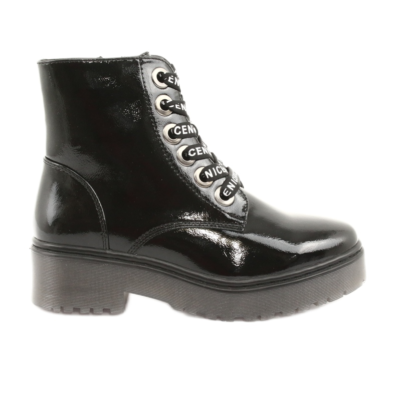 Botas atadas Sergio Leone 726 atadas preto