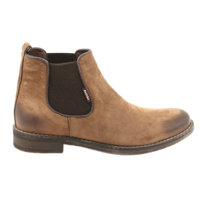 Botas Chelsea botas Badura 4754 castanho