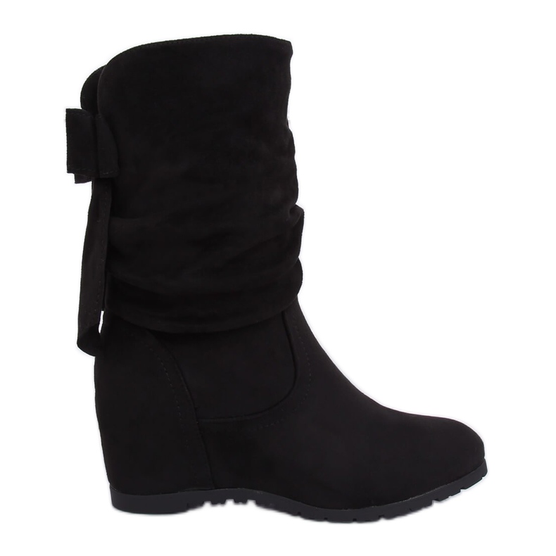 Botas Black Wedge H8120 Negro preto