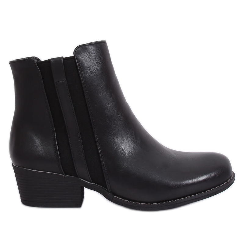 Botas Jodhpur pretas, pretas 6391 pretas preto