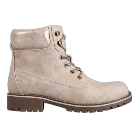 Super Me Knotted Trappers marrom