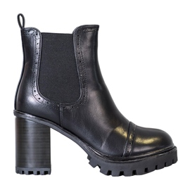 Seastar Botas deslizantes na plataforma preto
