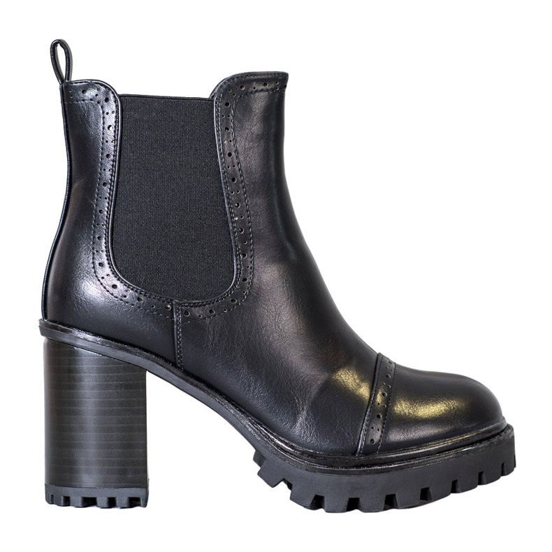 Seastar Botas deslizantes na plataforma preto